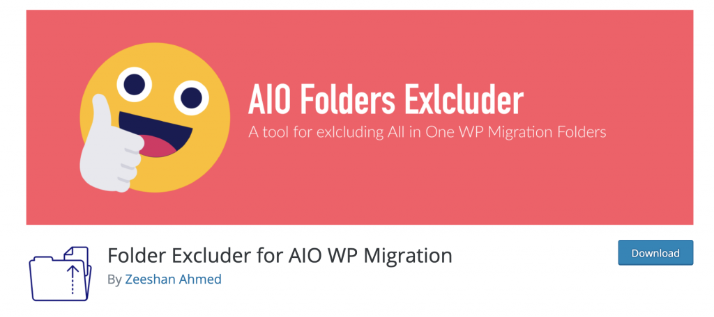 Folder Excluder for AIO WP Migration